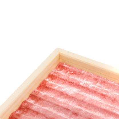 Hizakura Pen Tray S, Pink Cloth, BUNGUBOX, Toyooka Craft
