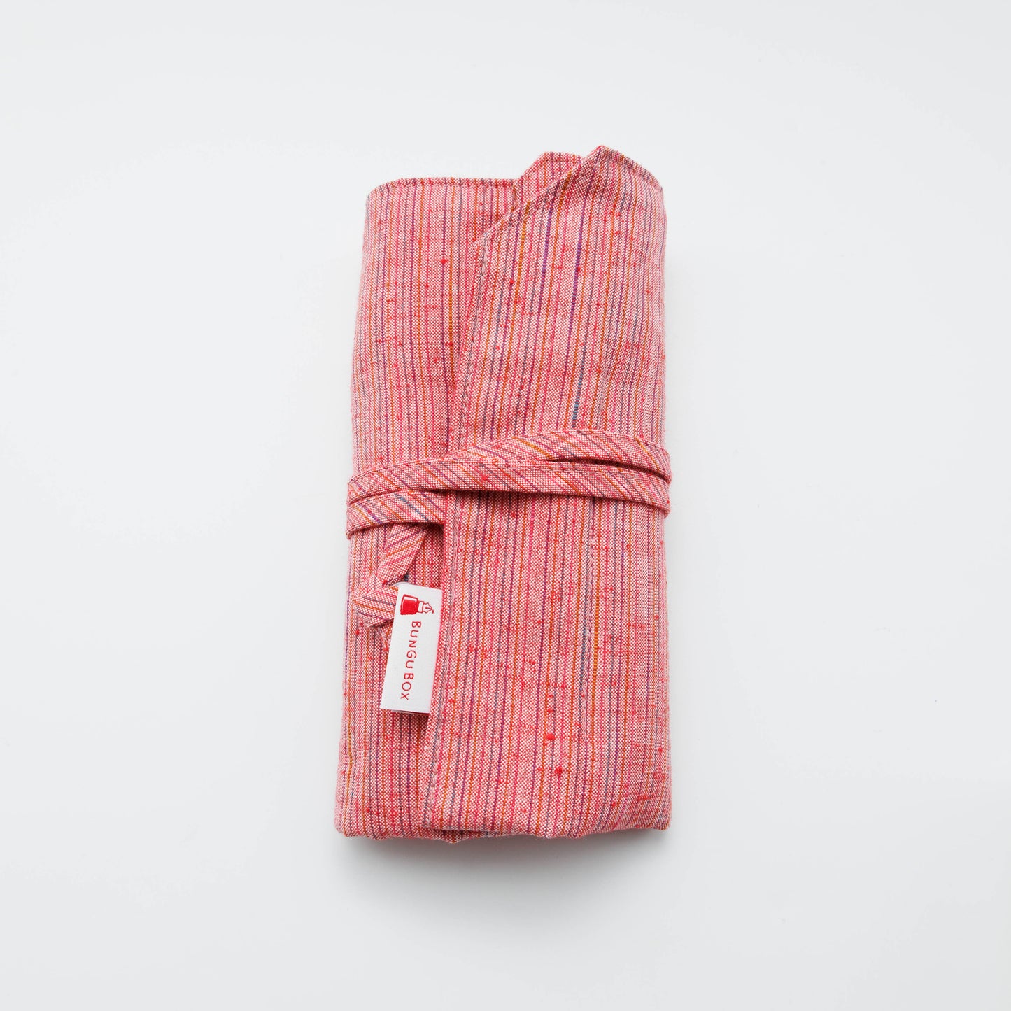 茜雲 遠州綿紬ロールペンケース 5本用