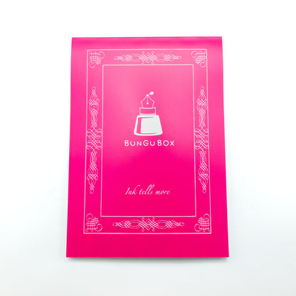BUNGUBOX Bumpy Memo Pad for Fountain Pens, L　