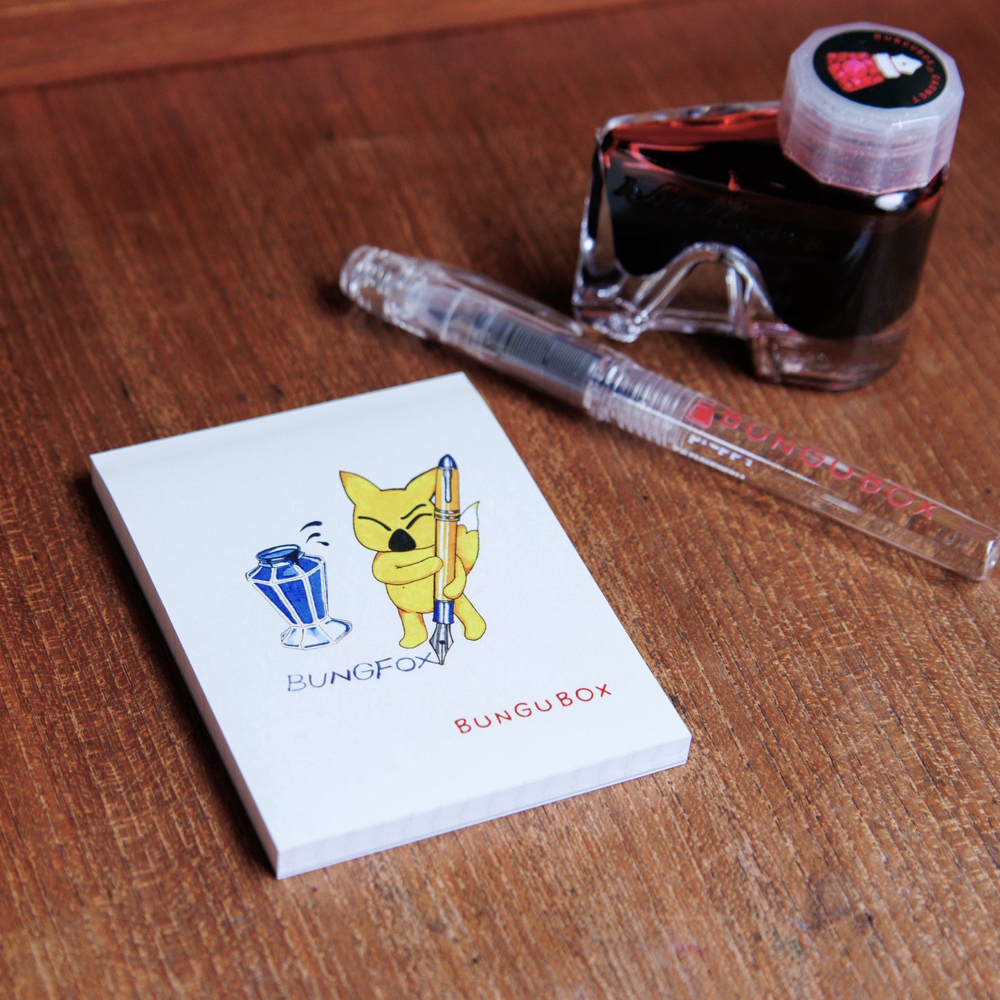 BUNGFOX Bumpy Memo Pad for Fountain Pens