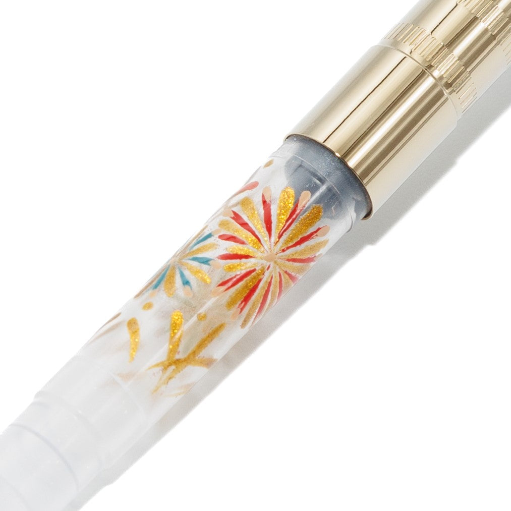 Fireworks, Wajima full Makie gold converter for Sailor pens