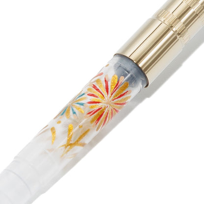 Fireworks, Wajima full Makie gold converter for Sailor pens