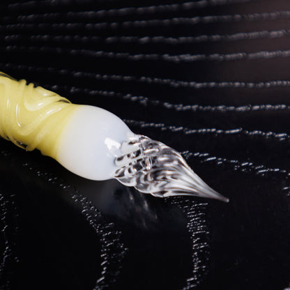 MATCHA ZENZAI Double Sided Glass Pen,  BUNGUBOX x Synchronicity Glass Art