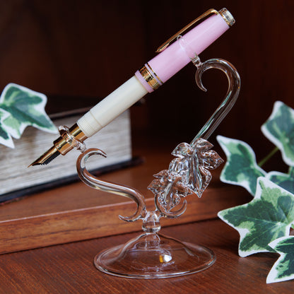 Ivy Leaf Pen Stand for Fountain Pen, BUNGUBOX x Glass Studio Adhoc
