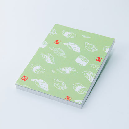 Sushi Themed Bumpy Memo Pad (S) for Fountain Pens
