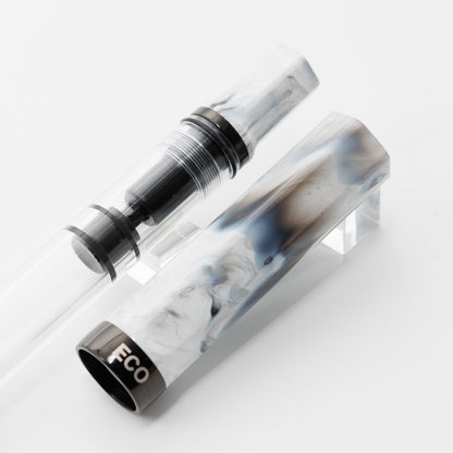 TWSBI ECO Carrara with Onyx Fountain Pen