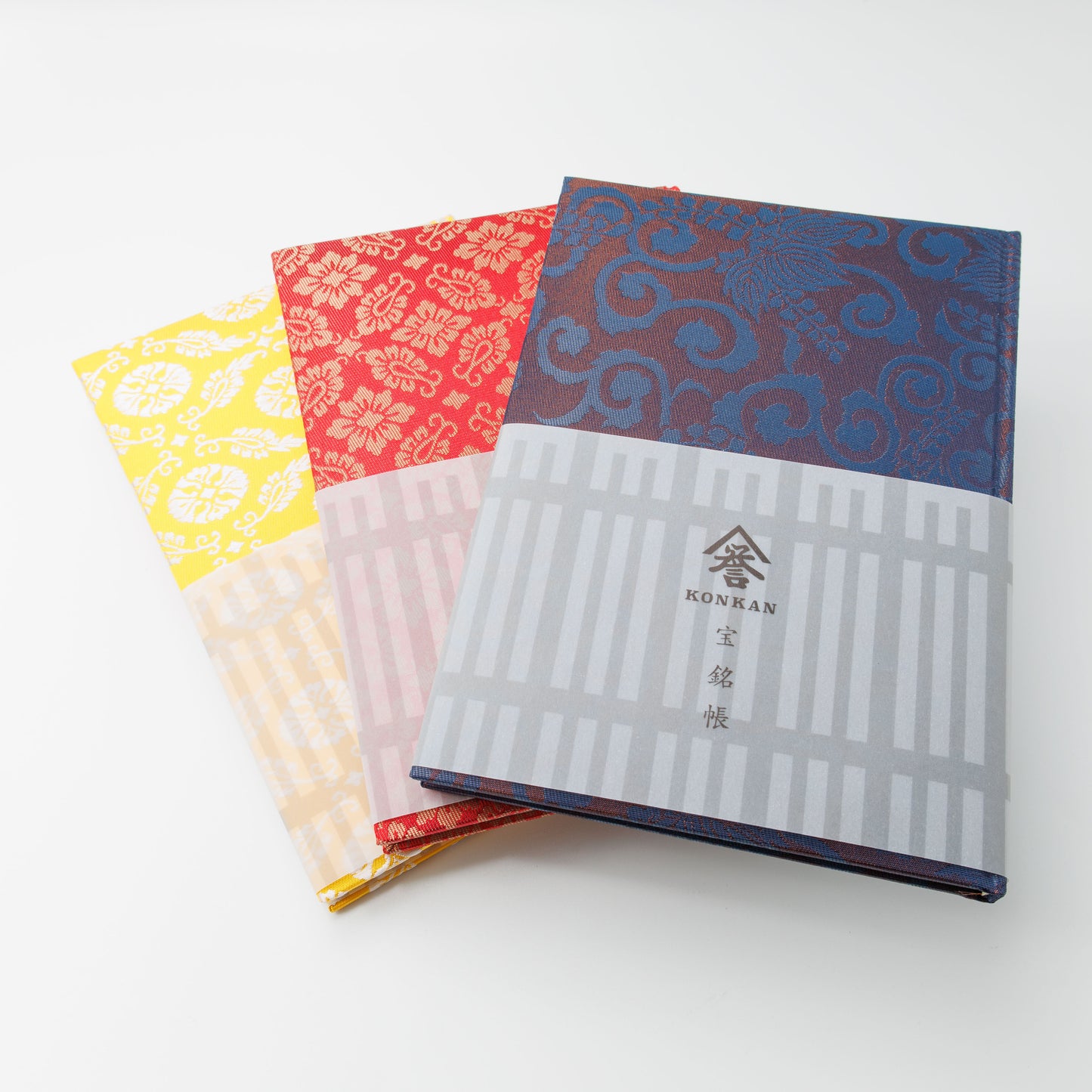 Konkan Shoten Nishijin-ori Pure Silk Notebook – M Size