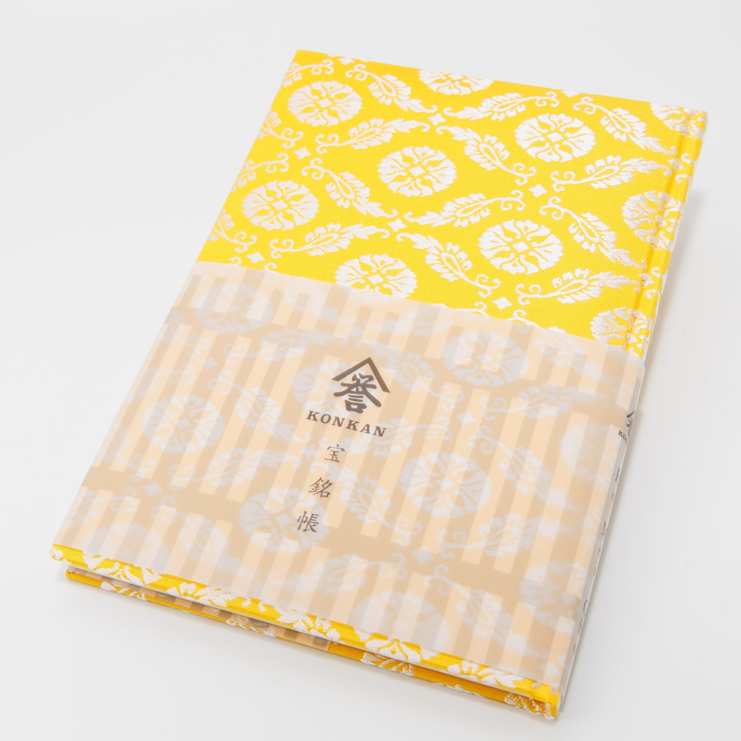 Konkan Shoten Nishijin-ori Pure Silk Notebook – M Size
