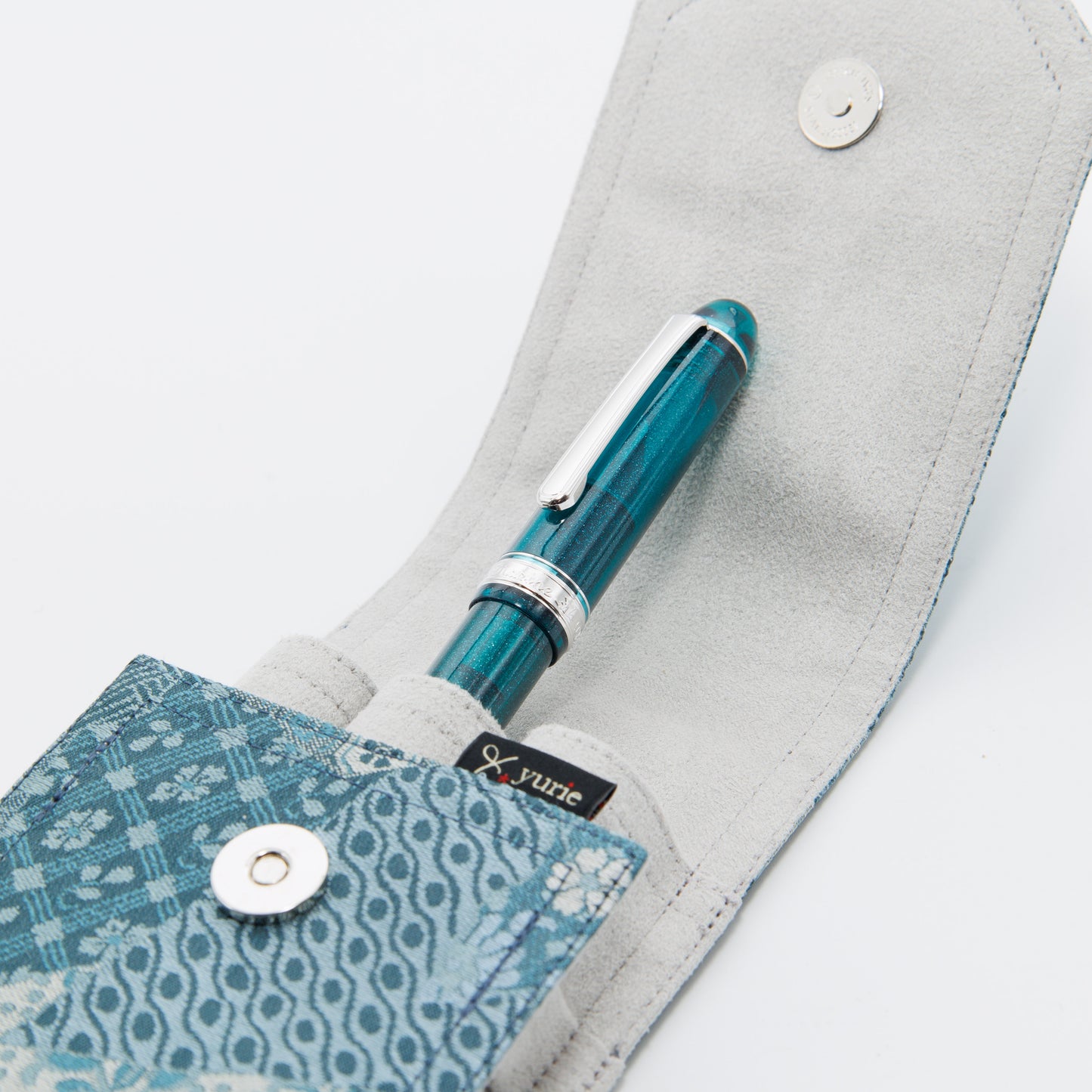 Blue Kaleidoscope 3 pen case, BUNGUBOX x yurie