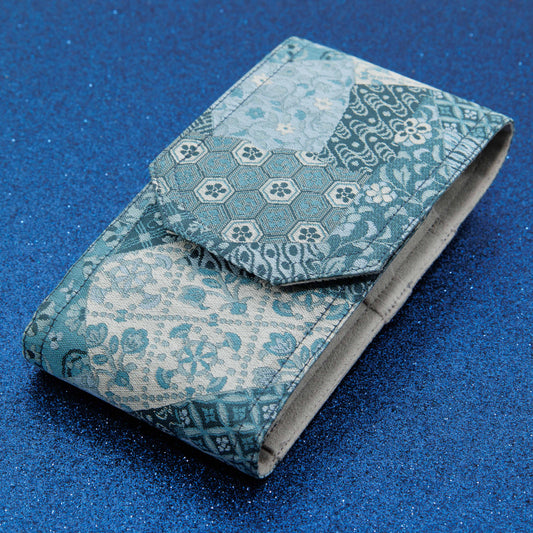 Blue Kaleidoscope 3 pen case, BUNGUBOX x yurie