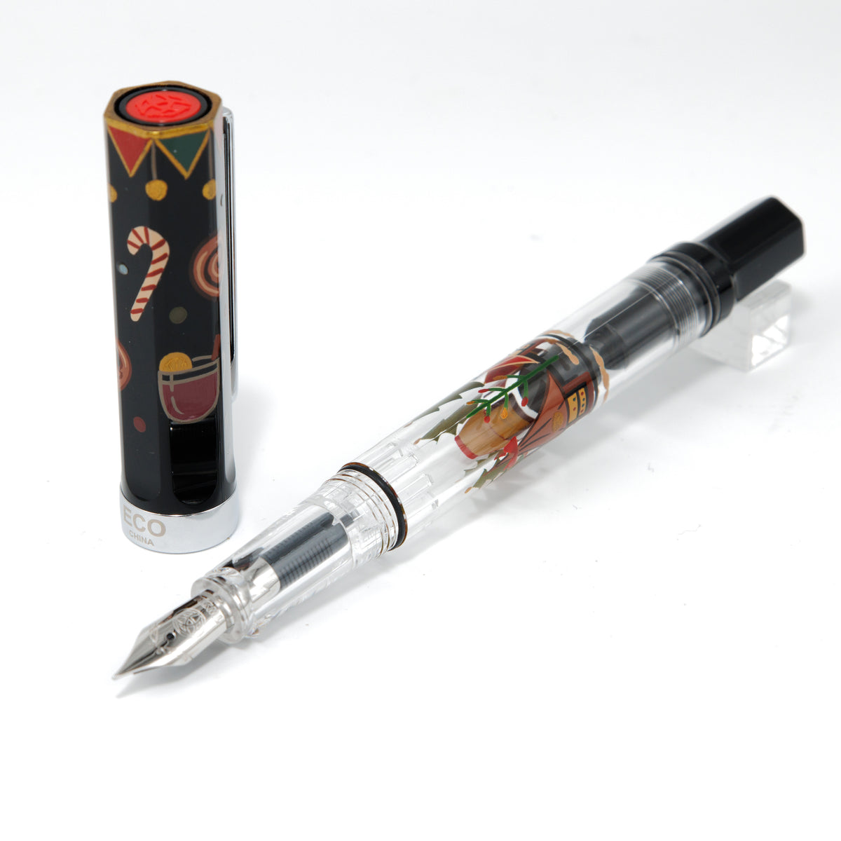 クリスマスマーケット 輪島蒔絵万年筆 TWSBI ECO