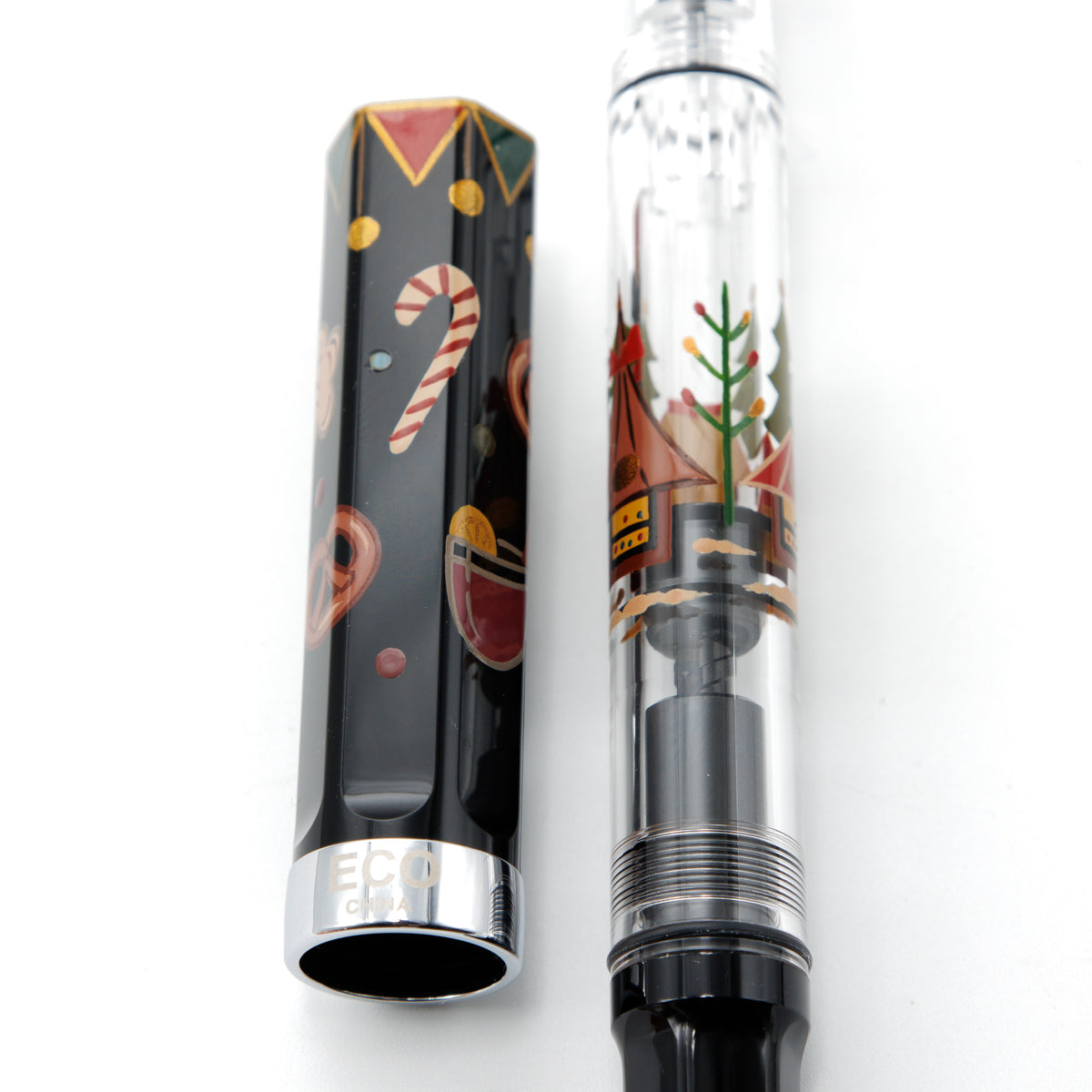 クリスマスマーケット 輪島蒔絵万年筆 TWSBI ECO