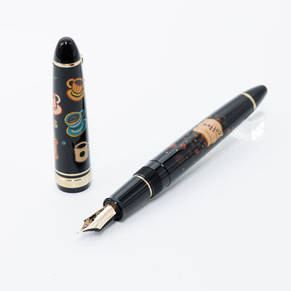Quartier Latin Blend Wajima Makie fountain pen, Profit Light