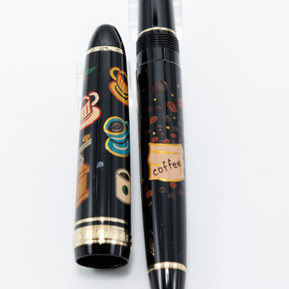 Quartier Latin Blend Wajima Makie fountain pen, Profit Light