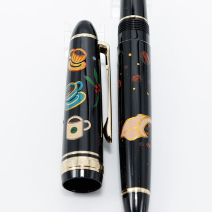 Quartier Latin Blend Wajima Makie fountain pen, Profit Light