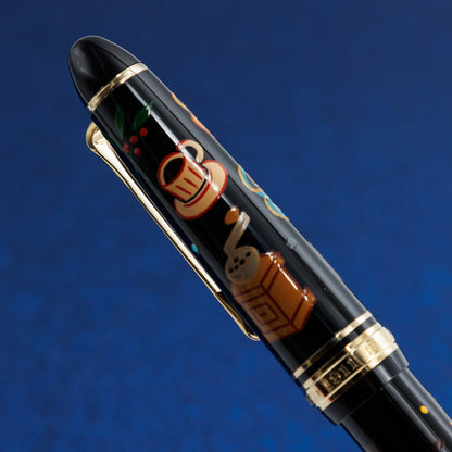 Quartier Latin Blend Wajima Makie fountain pen, Profit Light