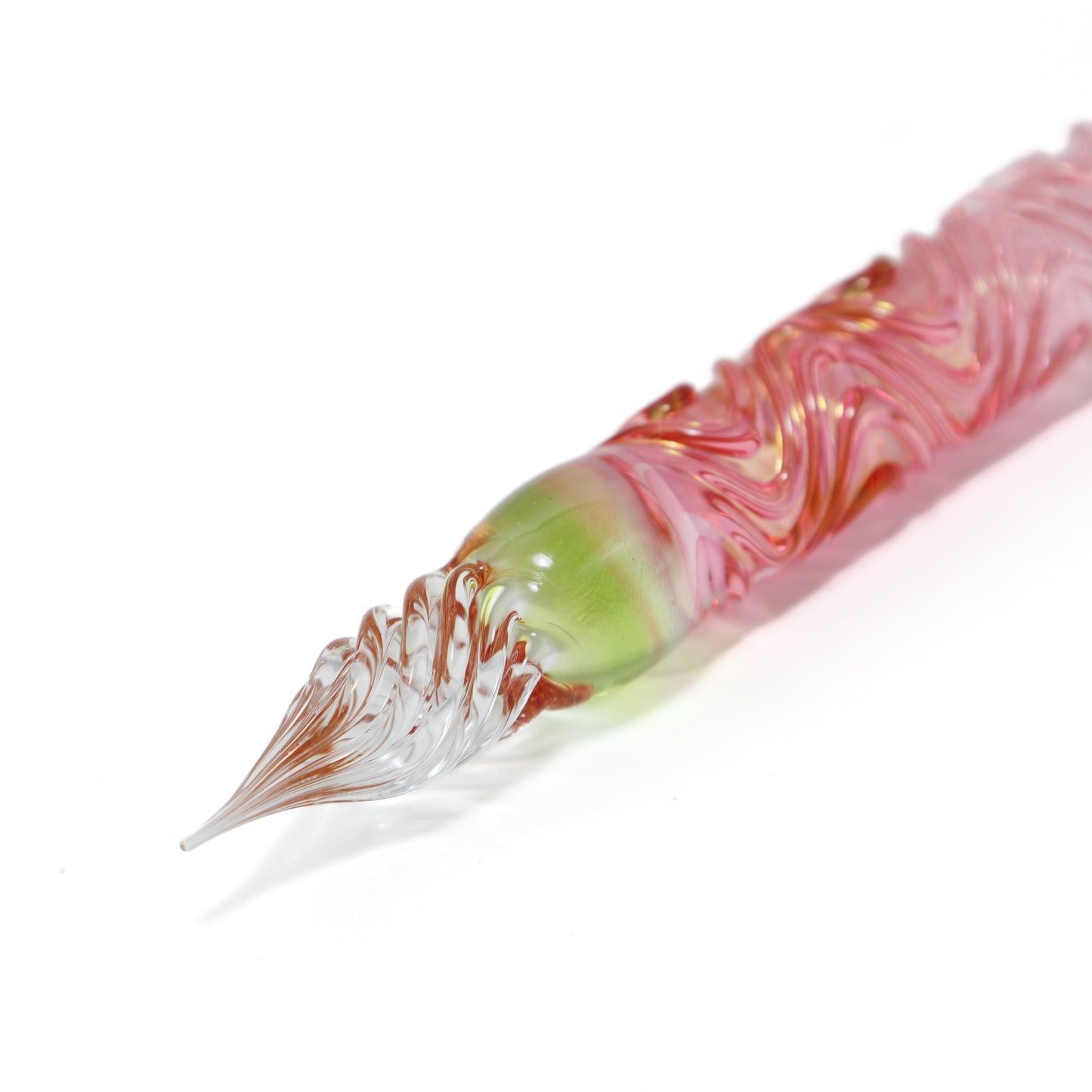 なごり桜 うねり 二刀流 ガラスペン BUNGUBOX x Synchronicity Glass Art