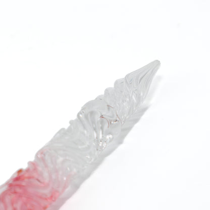 なごり桜 うねり 二刀流 ガラスペン BUNGUBOX x Synchronicity Glass Art