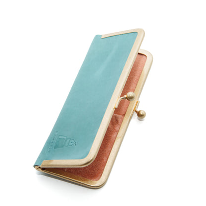 Almond Blossom, Metal Clasp Pen Case for 2 short pens, BUNGUBOX x Penguin Kaban-sha