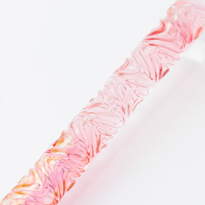 Lingering Cherry Blossoms swell glass pen, BUNGUBOX x Synchronicity Glass Art