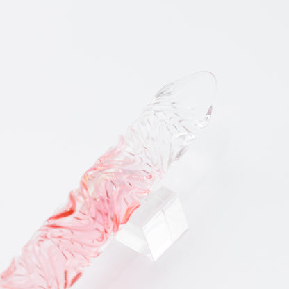 Lingering Cherry Blossoms swell glass pen, BUNGUBOX x Synchronicity Glass Art