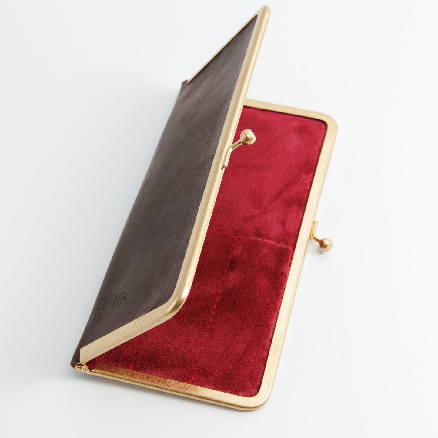 Opera Framboise metal clasp pen case for 3, BUNGUBOX x Penguin Kaban-sha