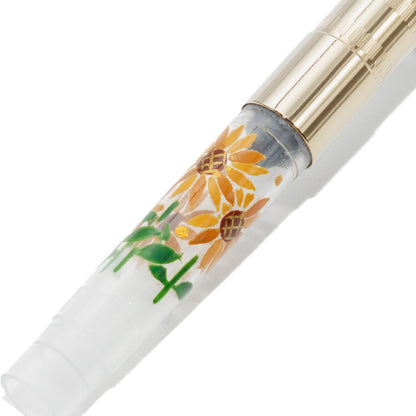 Sunflower, Wajima full Makie gold converter for Sailor pens