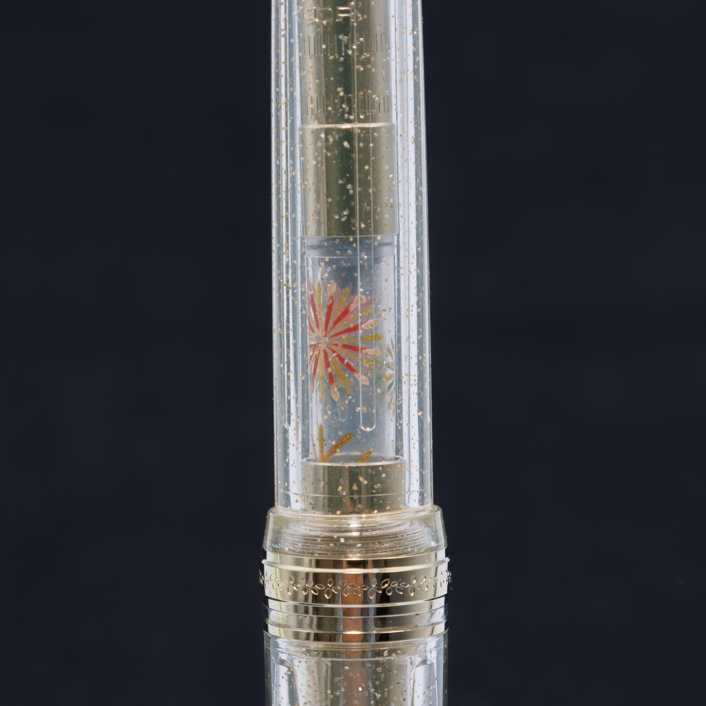 Fireworks, Wajima full Makie gold converter for Sailor pens