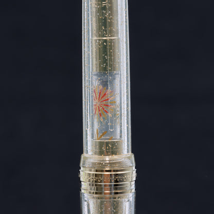 Fireworks, Wajima full Makie gold converter for Sailor pens