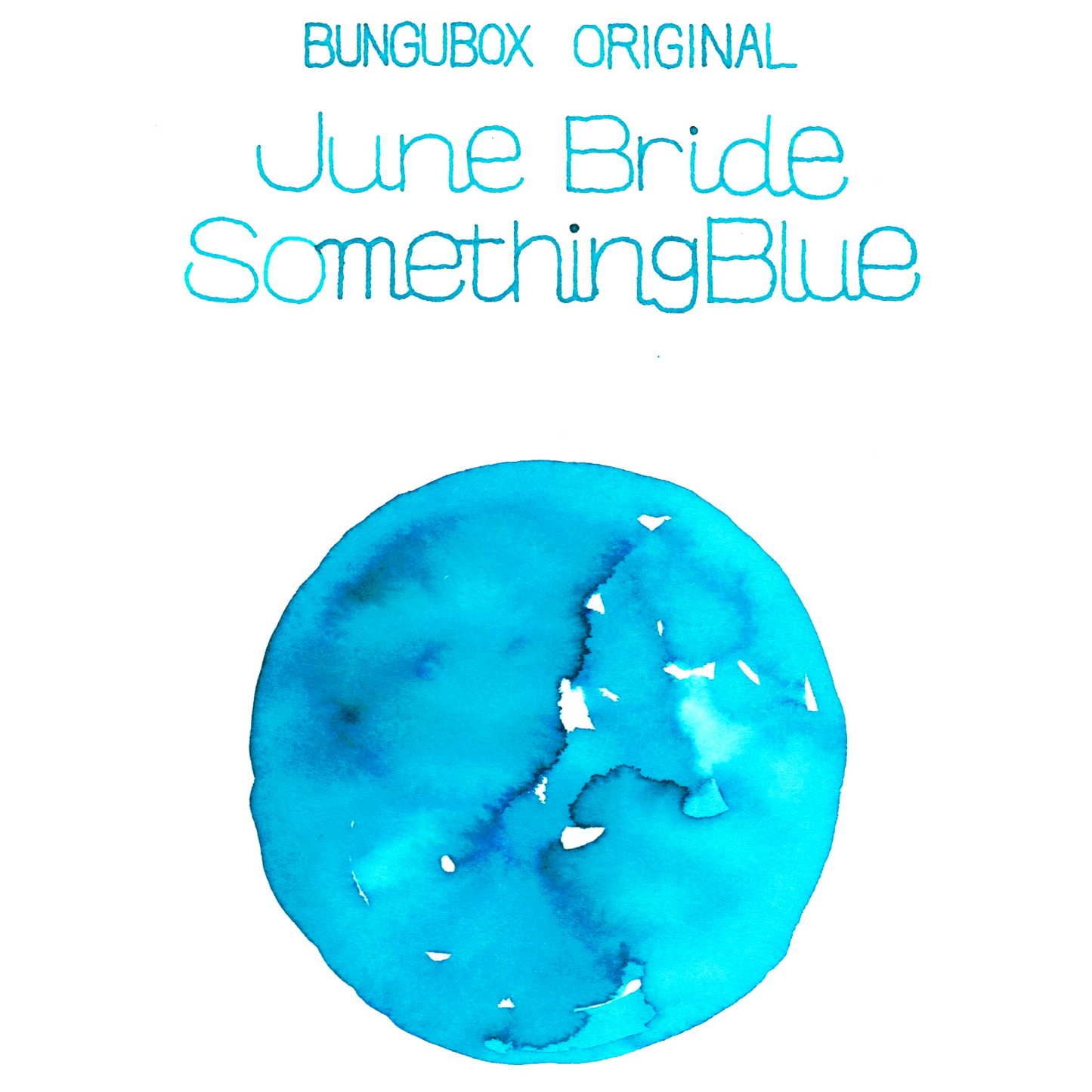 June Bride Something Blue Ink