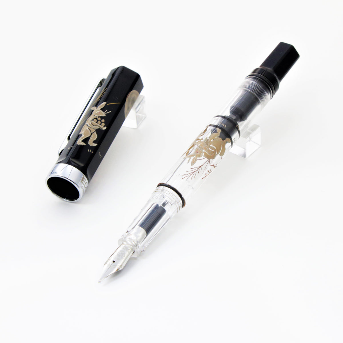 Moon Gazing Rabbit, Wajima Makie TWSBI ECO