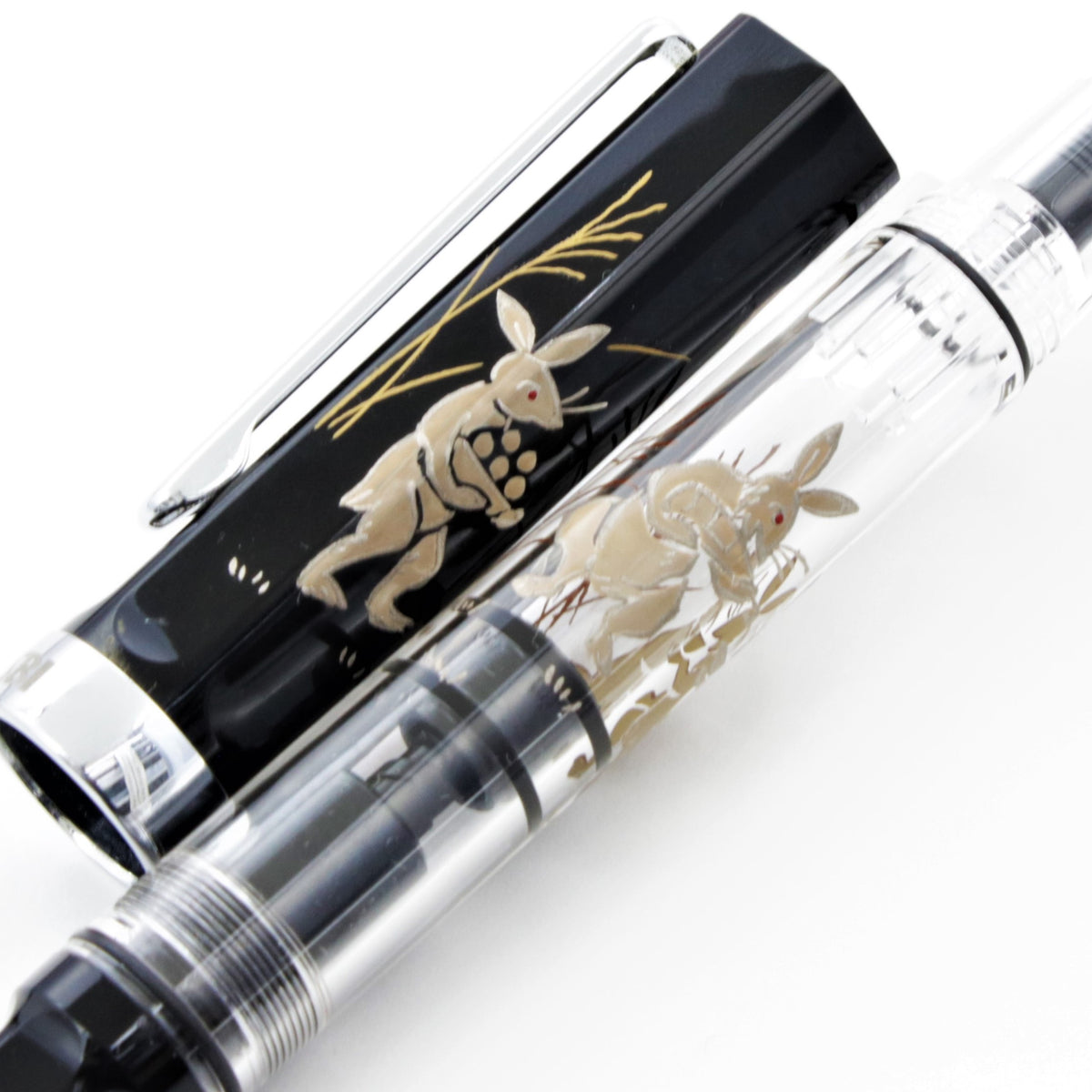 Moon Gazing Rabbit, Wajima Makie TWSBI ECO